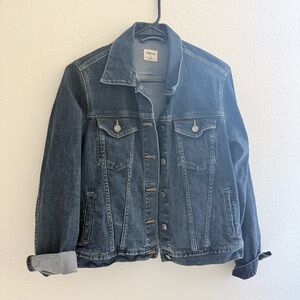 Gap Dark Blue Denim Jacket Size Medium